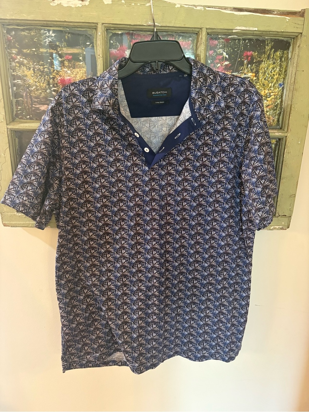 BUGATCHI Polo Shirt Large